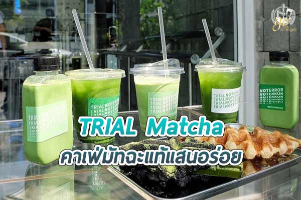 TRIAL Matcha คาเฟ่มัทฉะ แสนอร่อยจากญี่ปุ่น