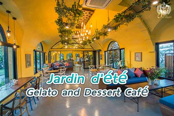 แนะนำ คาเฟ่เชียงใหม่ “Jardin d'été Gelato and Dessert Café”