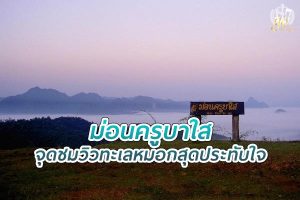 ม่อนครูบาใส จุดชมวิวทะเลหมอกที่สวยงามสุดประทับใจ